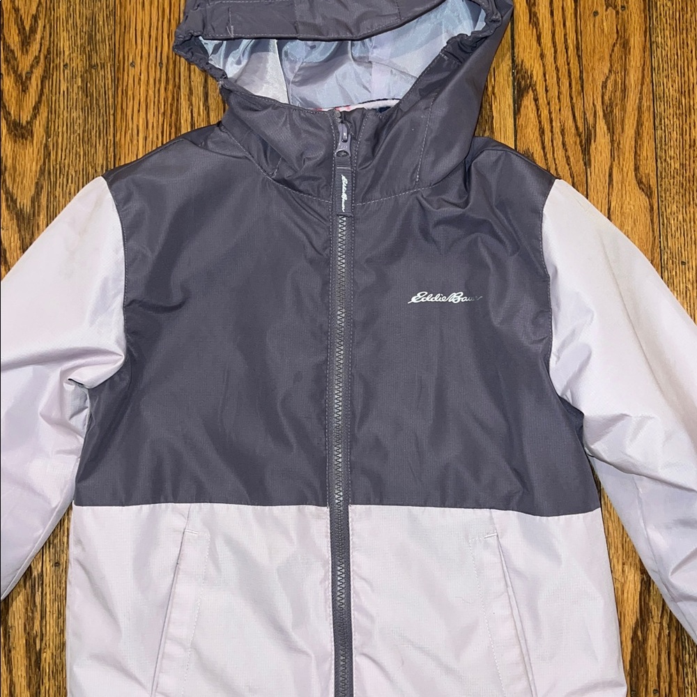 Eddie Bauer Girls Lone Peak 3 in 1 Jacket, XS (5/6) - Picture 4 of 9